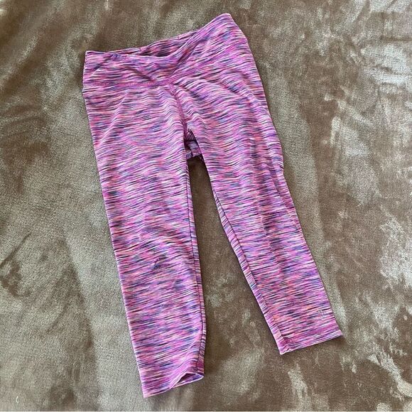 Gymboree Kids Girls 3/4 Length Multicolor Leggings Size M 7-8 - Picture 2 of 6